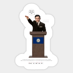 Speaker, House of Reprehensibles Sticker